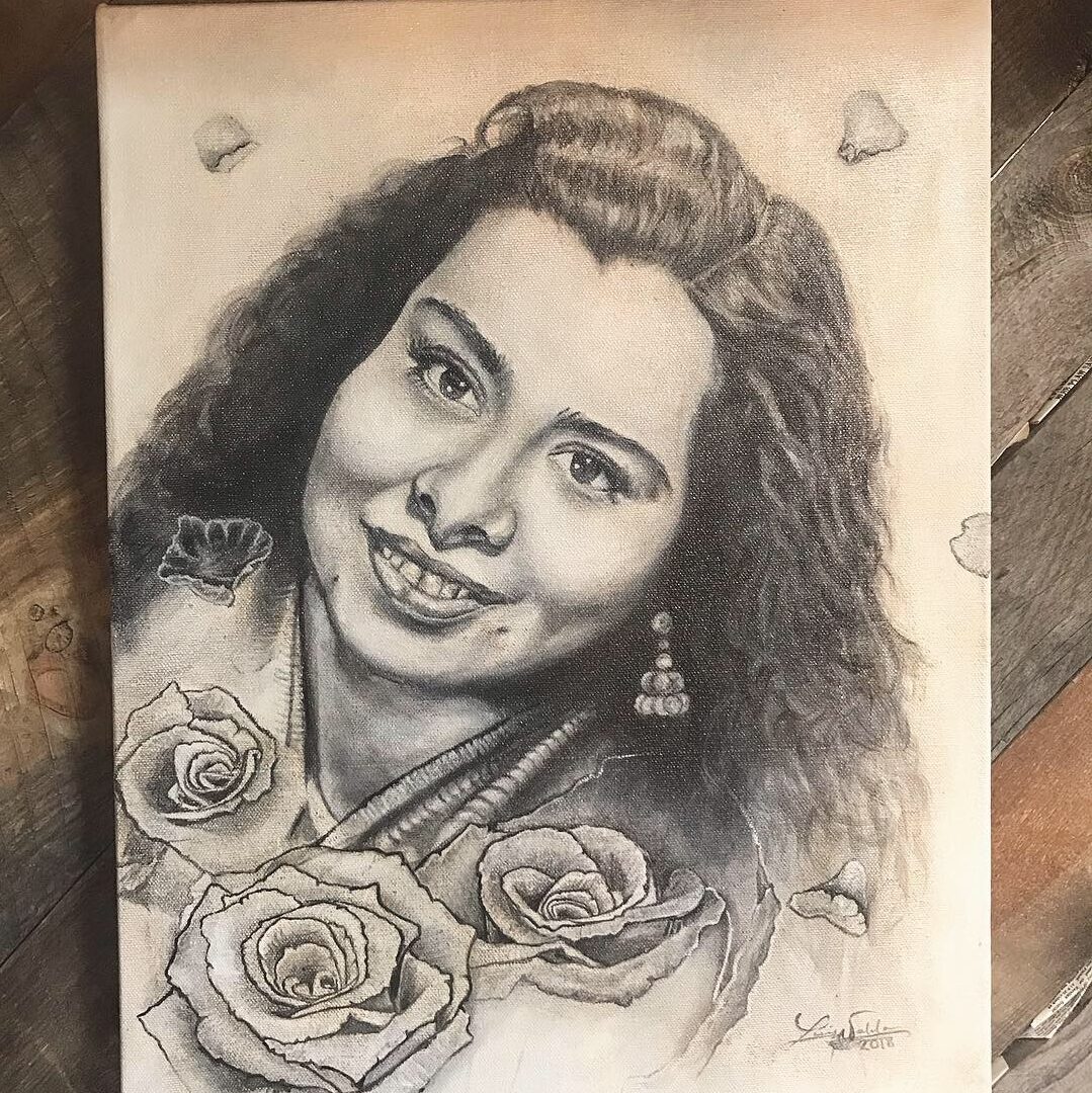 Rosas - Art by Luis Saldana