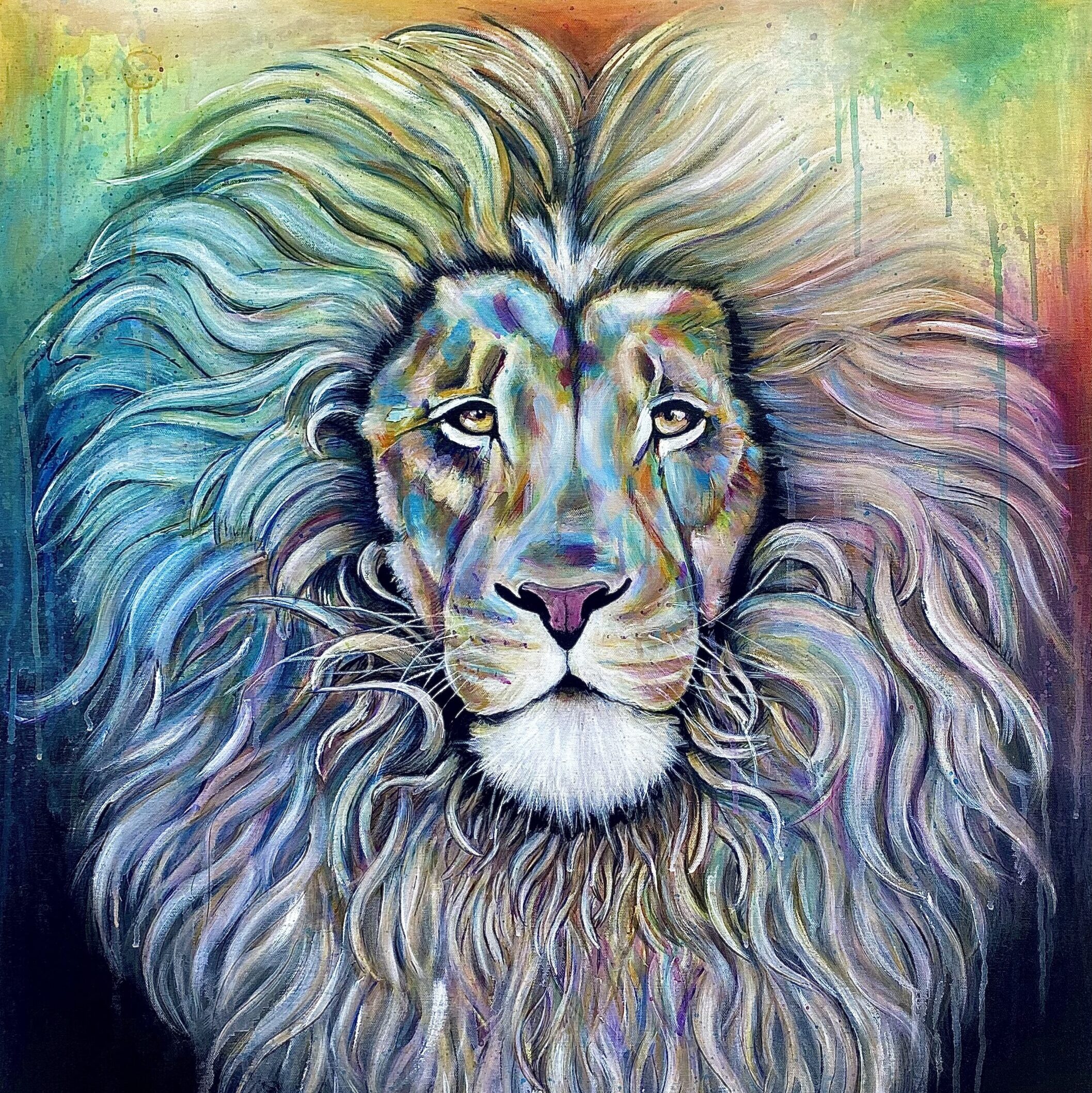 Leon - Art by Luis Saldana