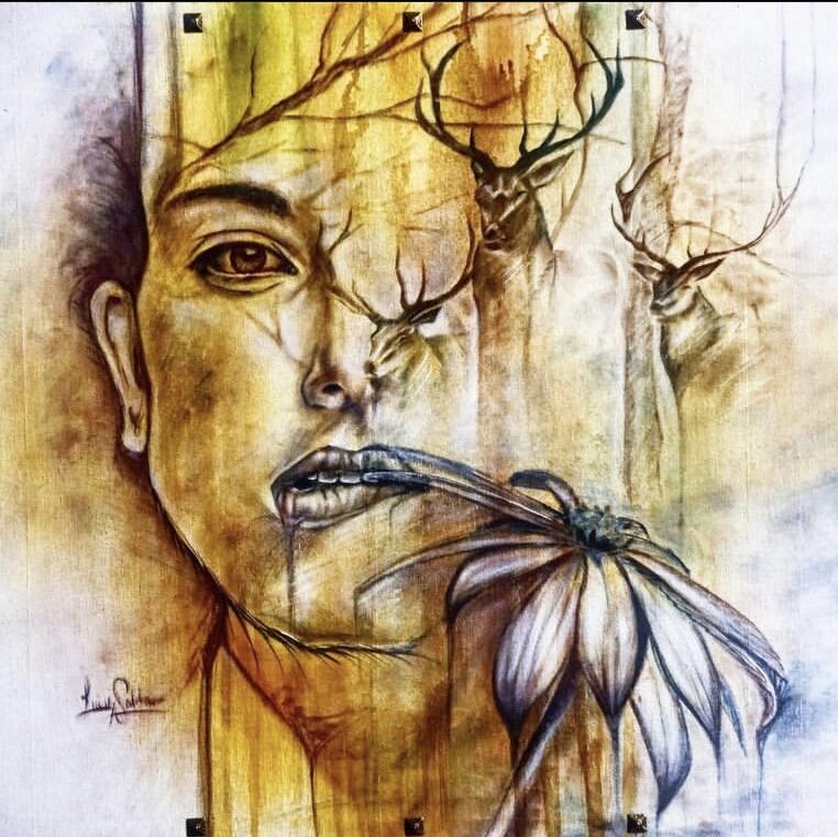 Forest lady - Art by Luis Saldana