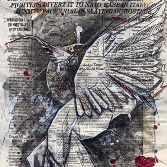 Fearless Bird - Art by Luis Saldana