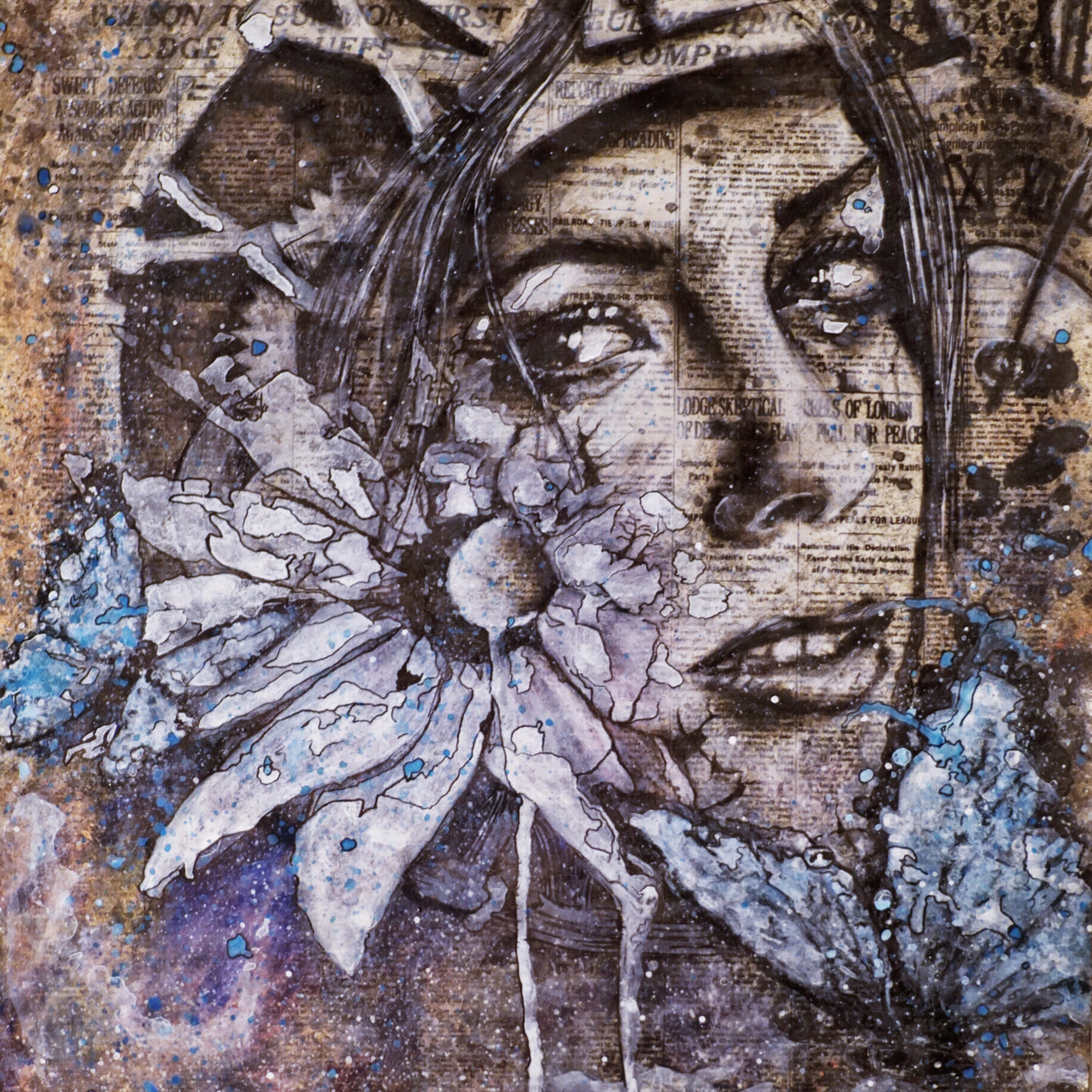 Timeless and the Butterflies - Art by Luis Saldana