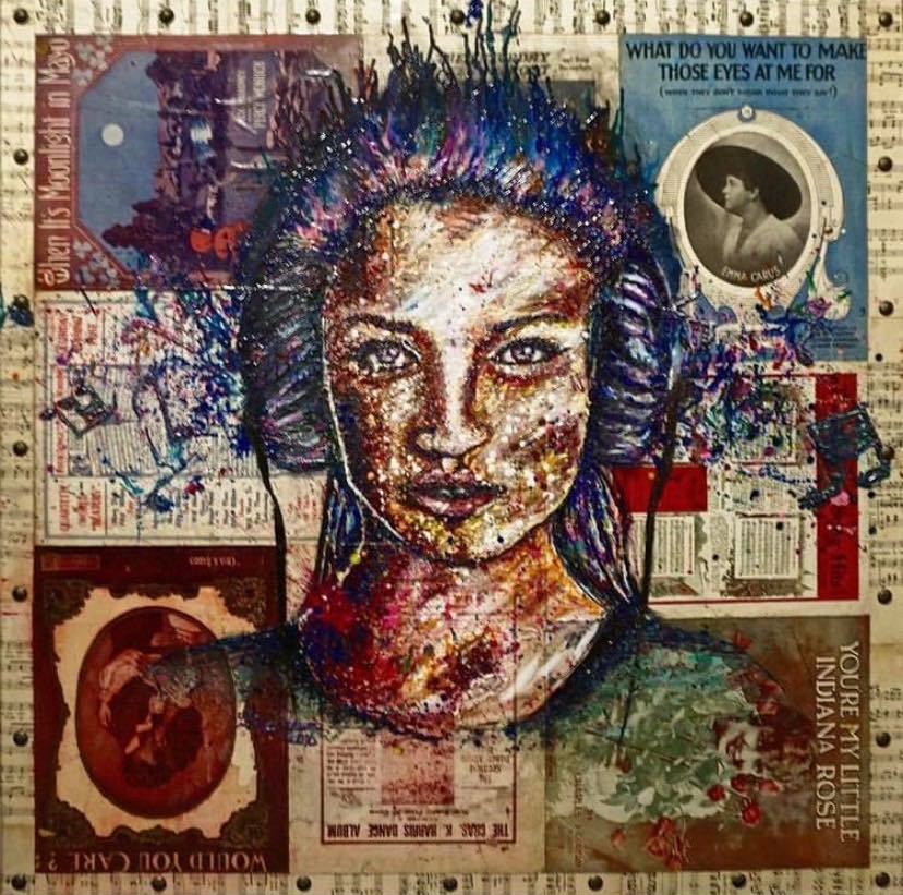 music to my eyes - Art by Luis Saldana